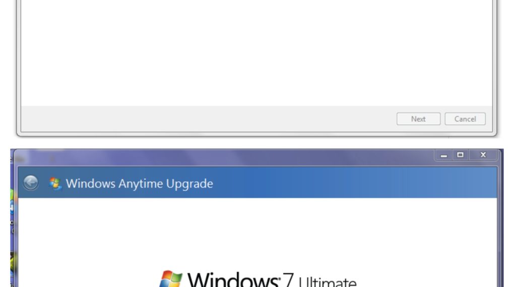 windows upgrade anytime key